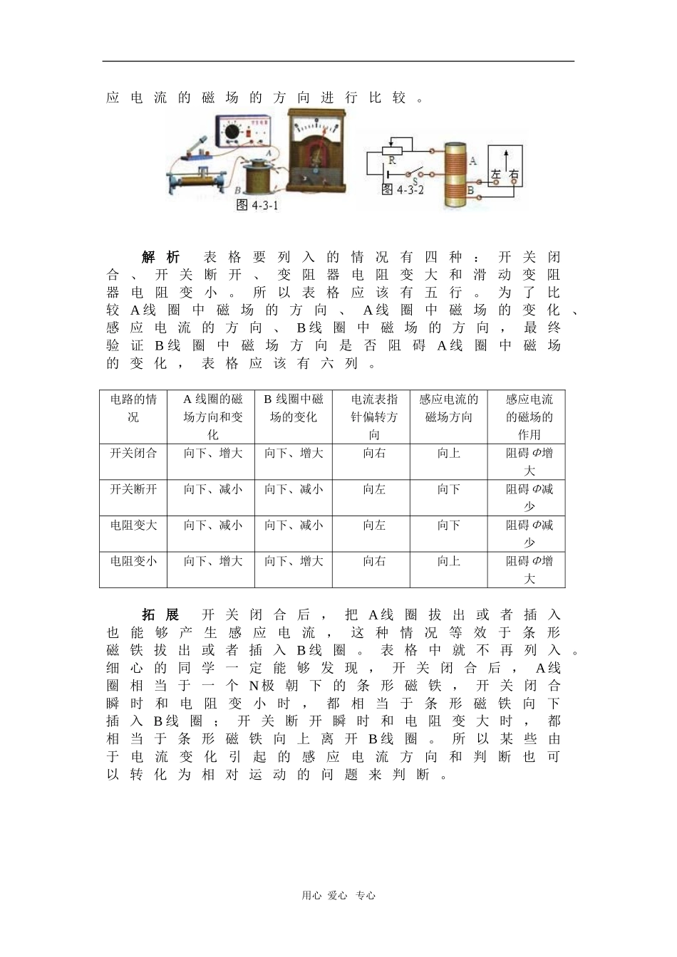 高中物理：4.3《楞次定律》学案（新人教选修3-2）_第2页