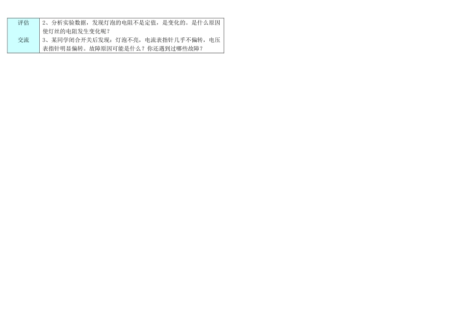 中考物理欧姆定律的复习学案1 中考人_第2页