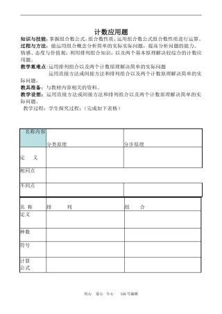 数学苏教版选修2-3 计数应用题
