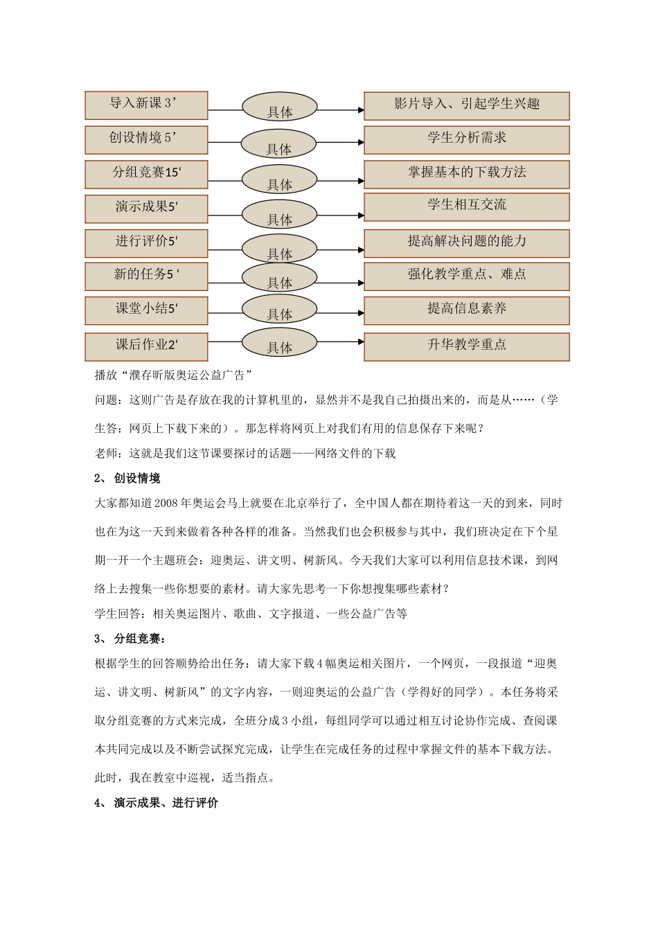 高中信息技术：2.3 文件的下载 教案（教科版必修）_第2页