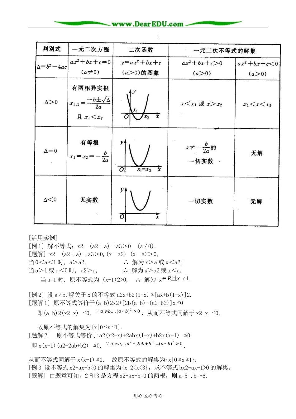 人教版高中数学必修第二册不等式的解法3_第2页