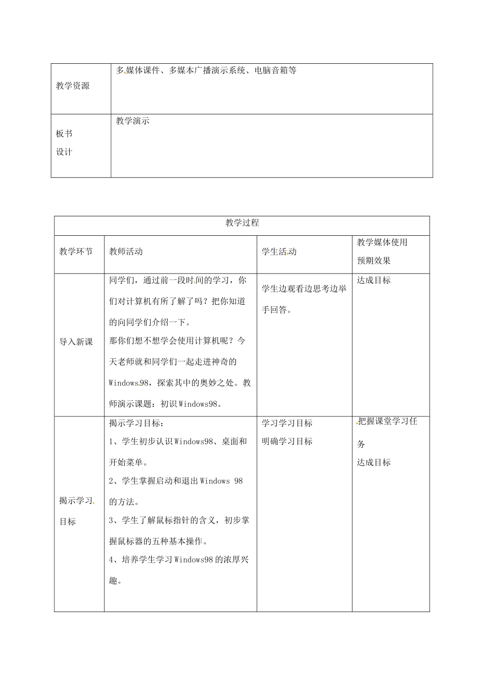 高中信息技术上册《第7课 图形化操作界面（一）》教案-人教版高中上册信息技术教案_第2页