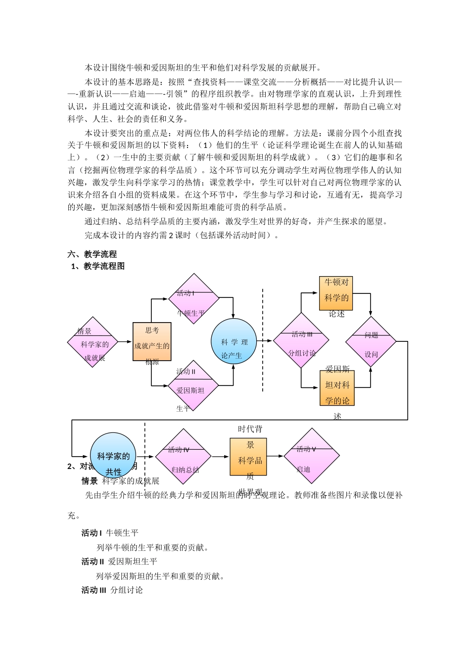 上海地区优秀高一物理 第三章 E 从牛顿到爱因斯坦教案 沪科版_第2页