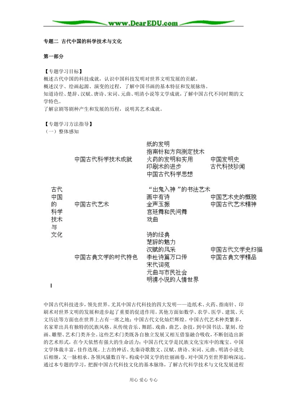 专题二  古代中国的科学技术与文化_第1页