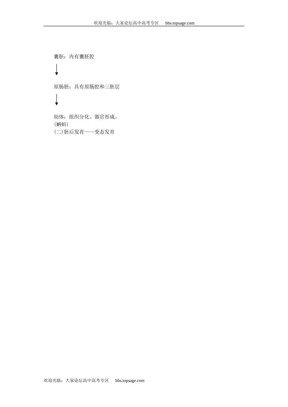 人教版高中一年级生物精品资源-示范教案一(5.2生物的个体发育 第2课时)_第3页