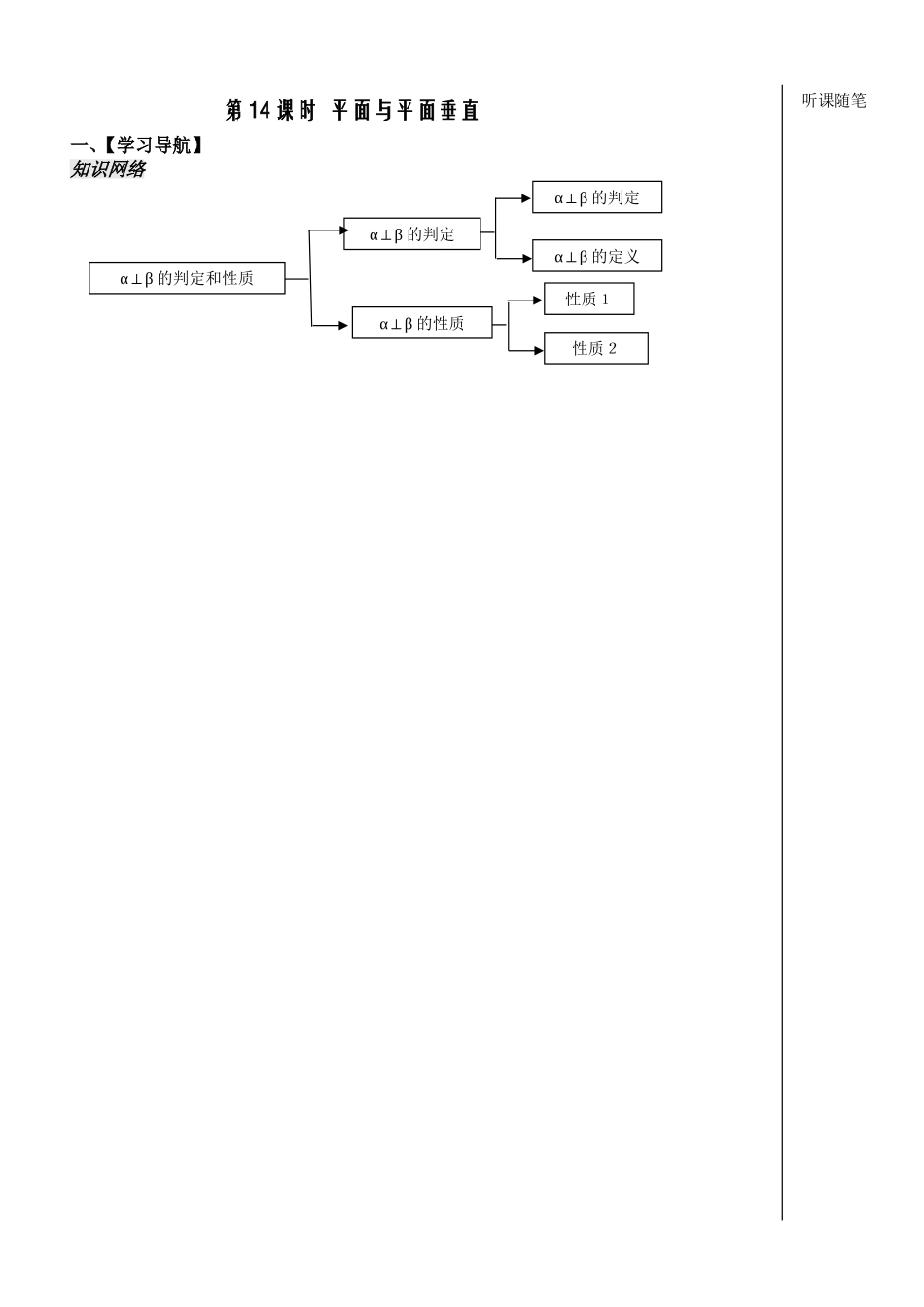 立体几何第14课时_第1页
