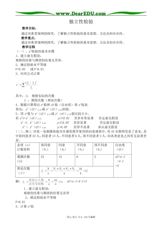 苏教版高中数学选修1-2独立性检验