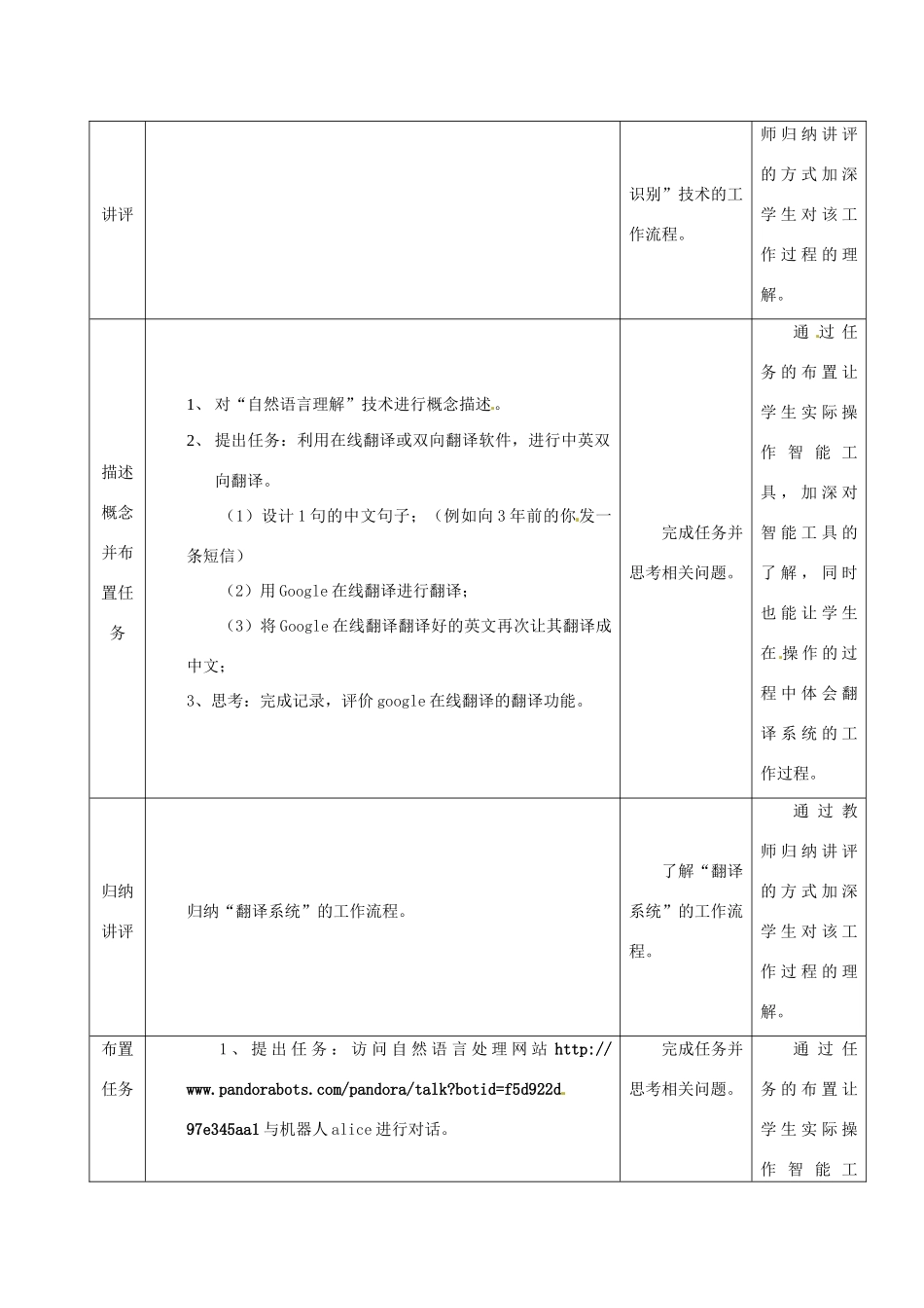 高中信息技术 用智能工具处理信息教案-人教版高中全册信息技术教案_第3页