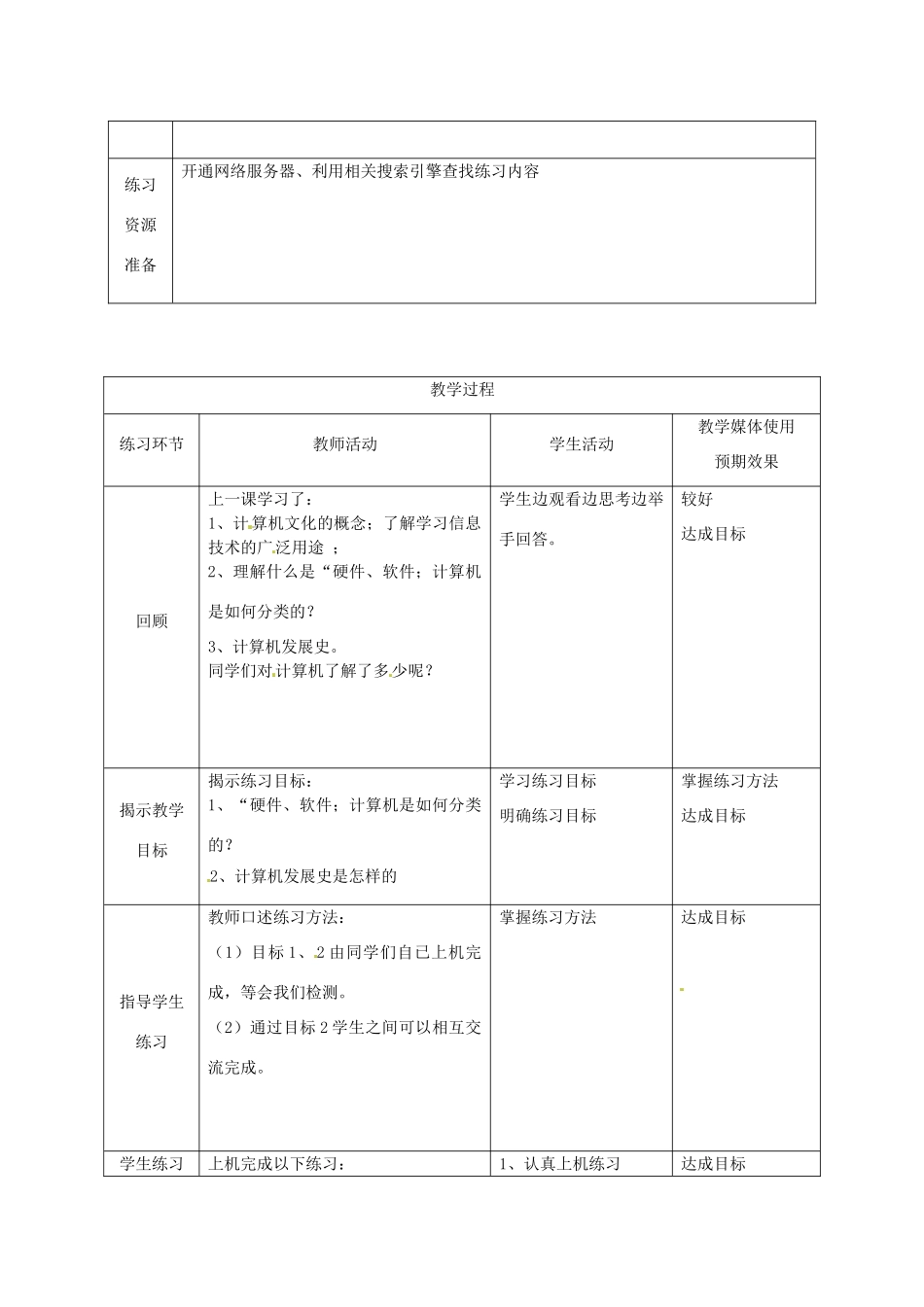 高中信息技术上册《第4课 计算机基础知识》教案-人教版高中上册信息技术教案_第2页