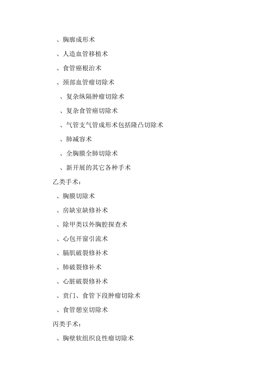 手术分级目录详解_第3页