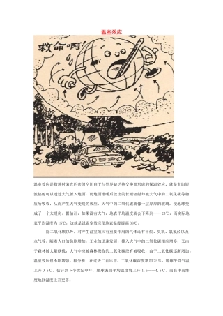 2013年秋九年级化学上册 第六单元 碳和碳的氧化物 课题3 二氧化碳和一氧化碳素材 （新版）新人教版