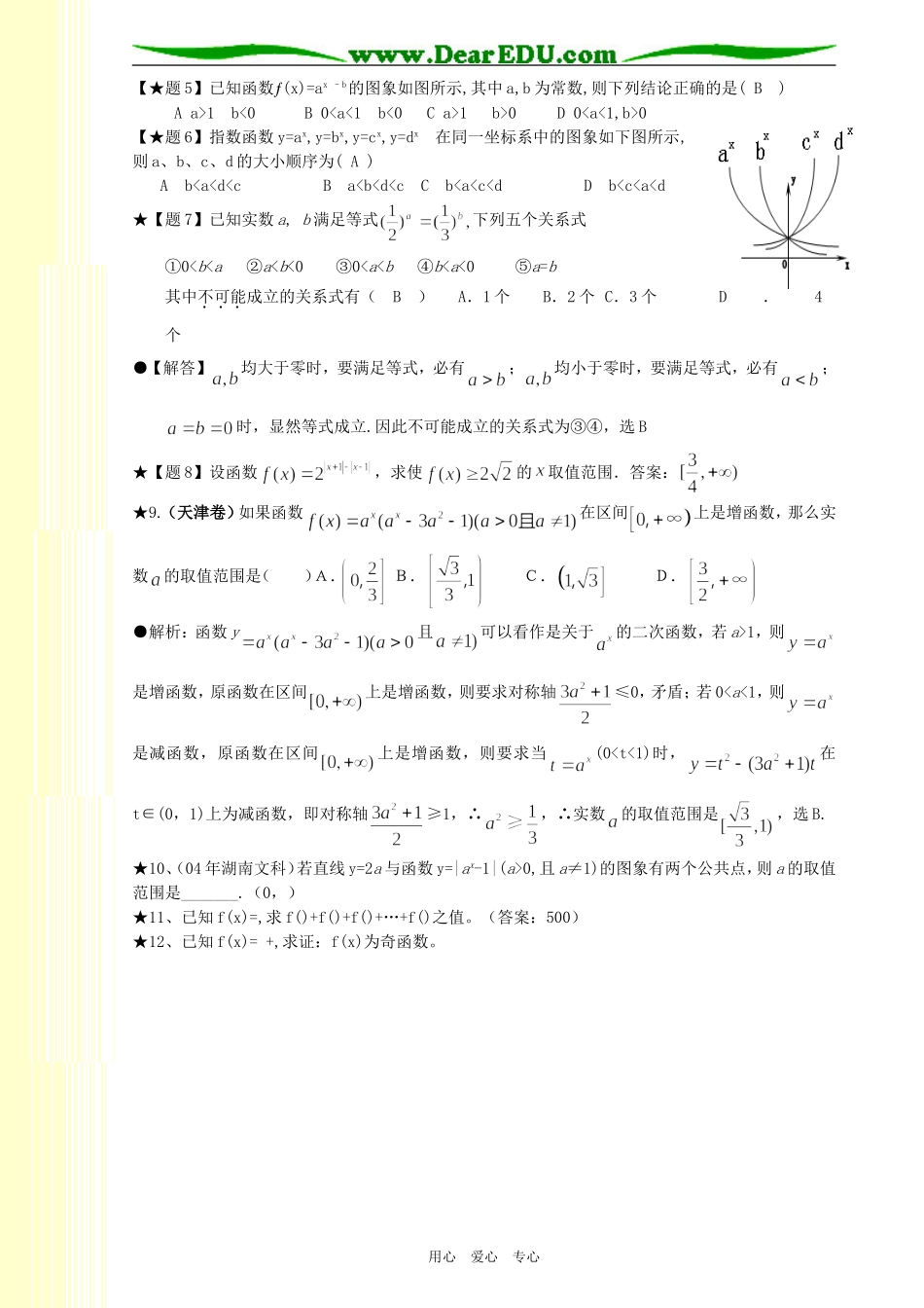 讲义13   指数函数及其性质_第2页