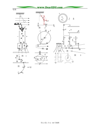 物理图符物理教师编辑图专用 电场图
