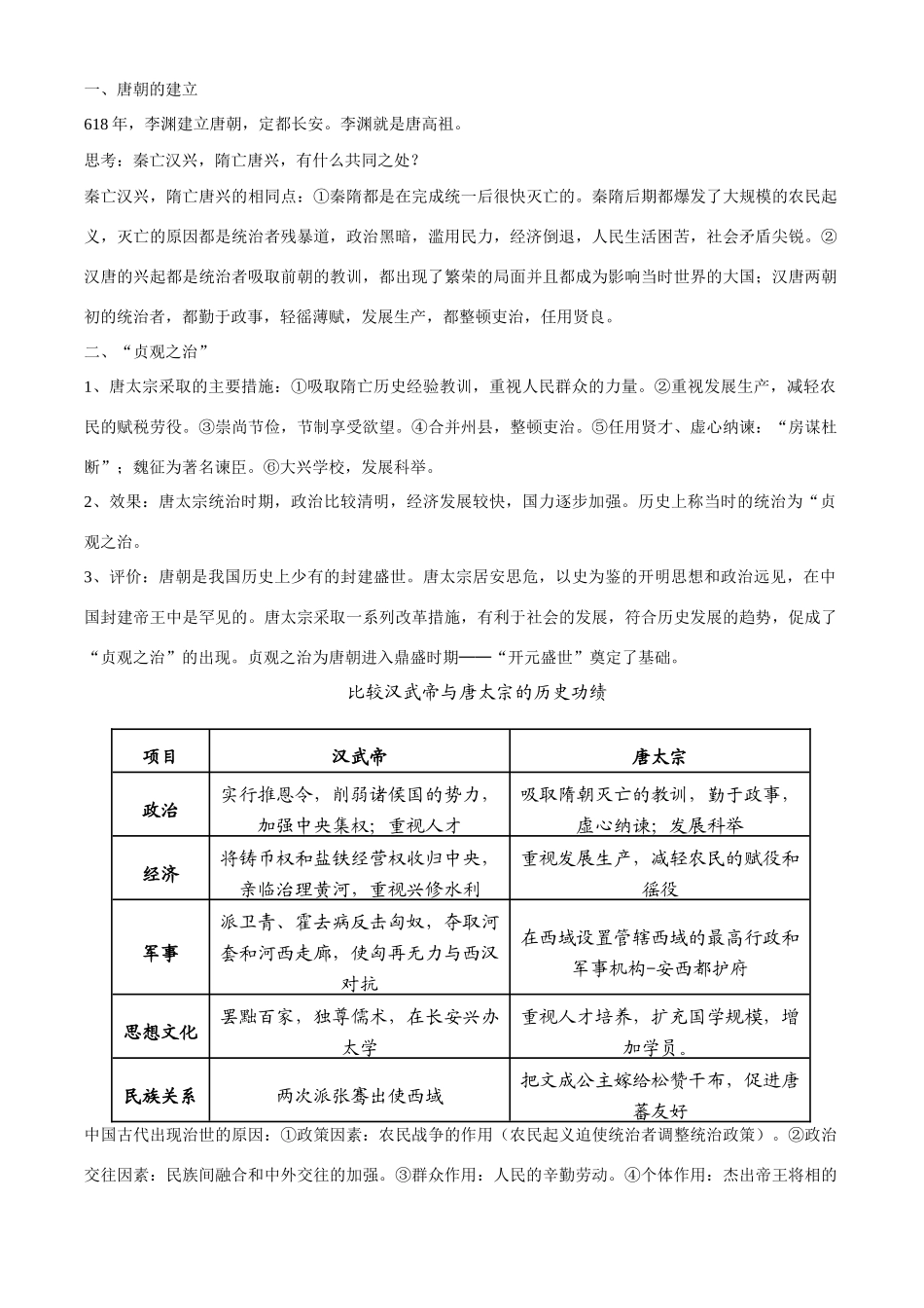 七年级历史下册 中国历史第一单元第1课  繁盛一时的隋朝 学案人教新课标版_第2页
