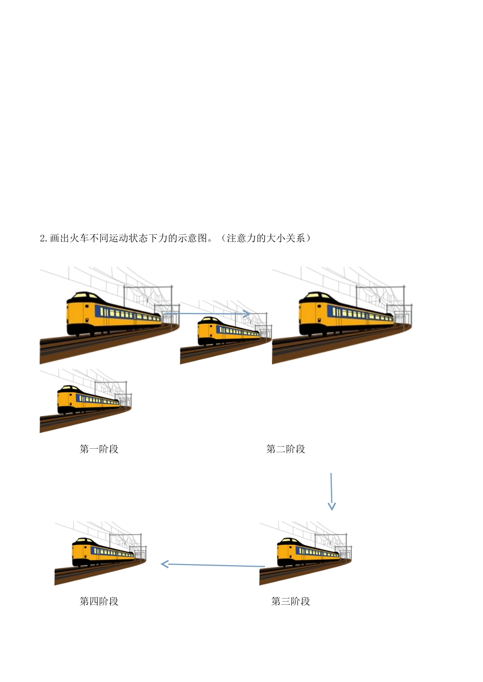八年级物理下册 9.3 力与运动的关系导学案 （新版）苏科版-（新版）苏科版初中八年级下册物理学案_第2页
