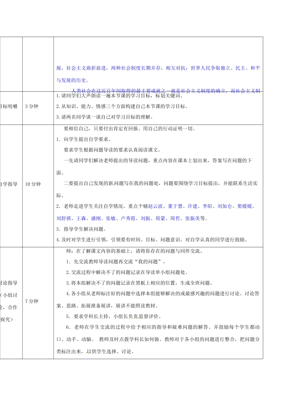 山东省济阳县九年级历史下册 1 俄国十月革命导学案设计 新人教版-新人教版初中九年级下册历史学案_第2页