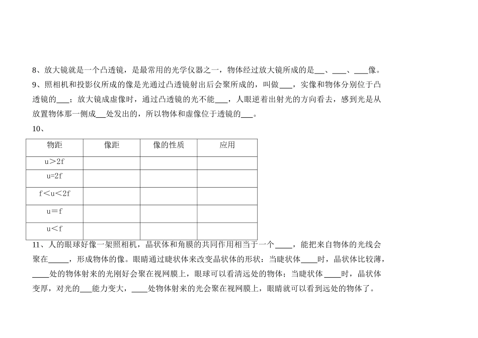 透镜及其应用（复习课）_第3页