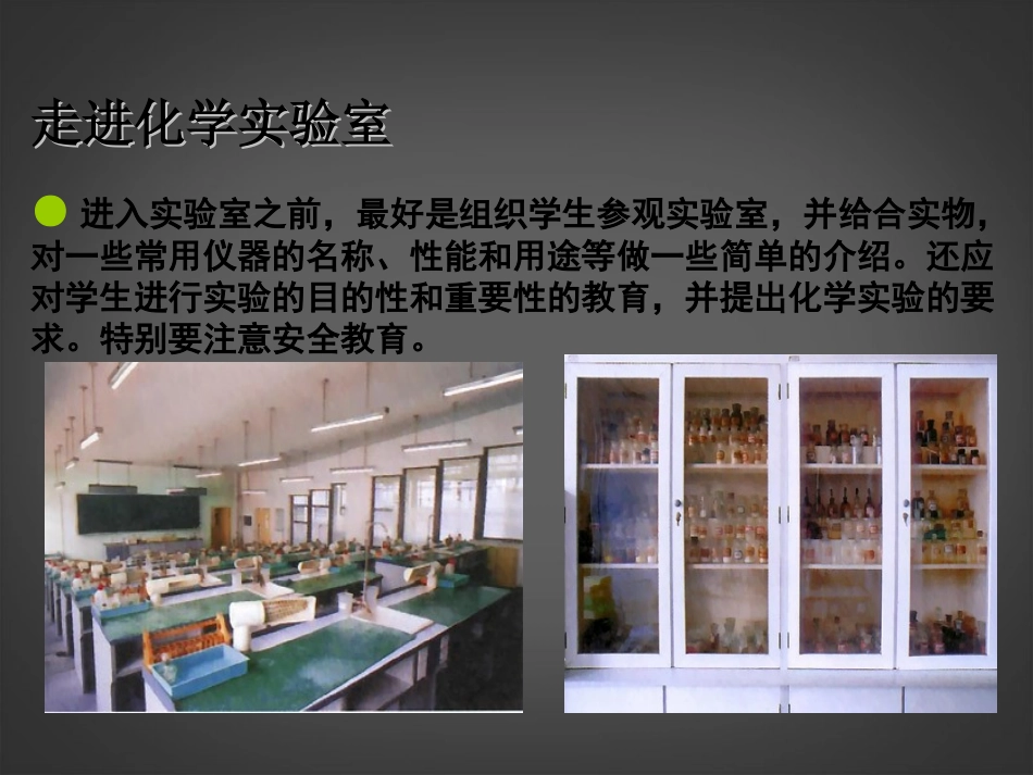 2013年秋九年级化学上册 第一单元 走进化学世界 课题3 走进化学实验室精品课件 （新版）新人教版_第3页