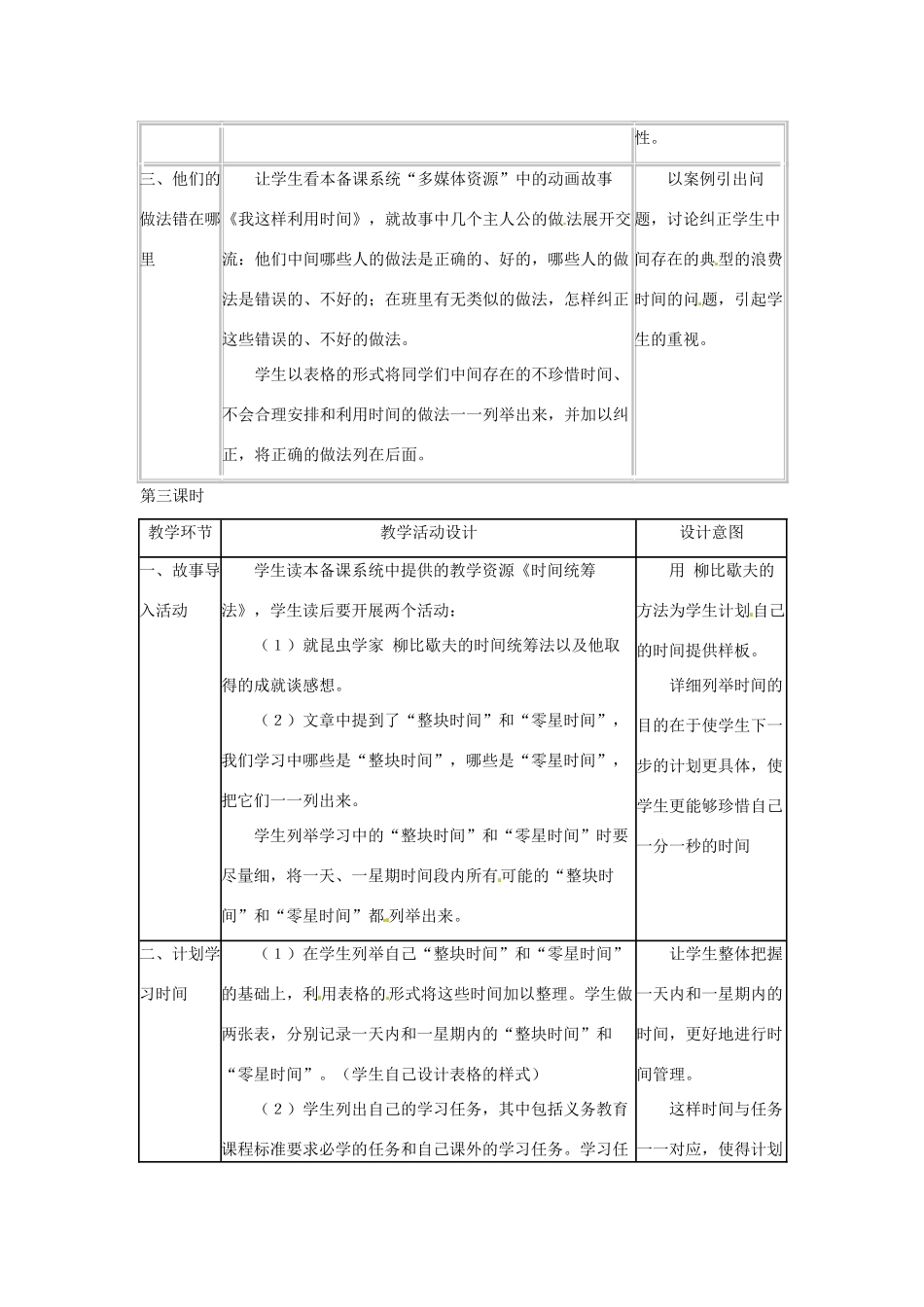 七年级政治上册 第4课 工欲善其事 必先利其器教学设计 教科版教材_第3页