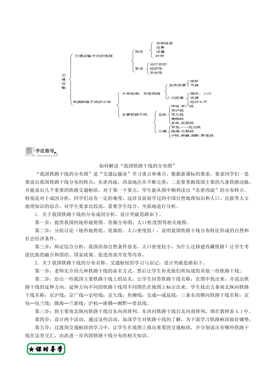 八年级地理上册 第四章 中国的经济发展导学案 新人教版-新人教版初中八年级上册地理学案_第2页