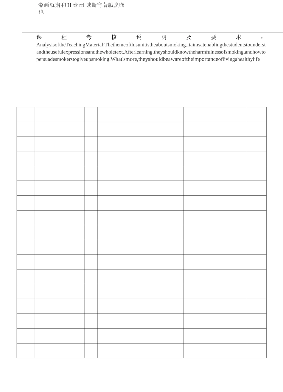 英语核心素养教案模板_第2页