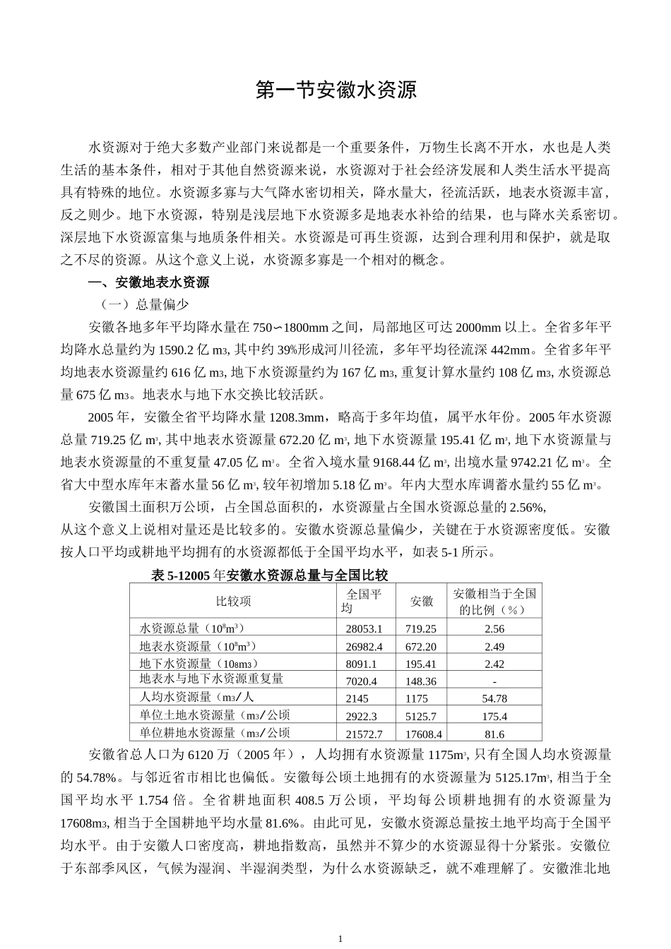 安徽地表水资源_第1页