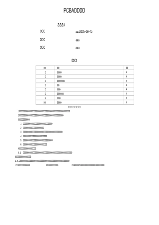 PCBA检验标准