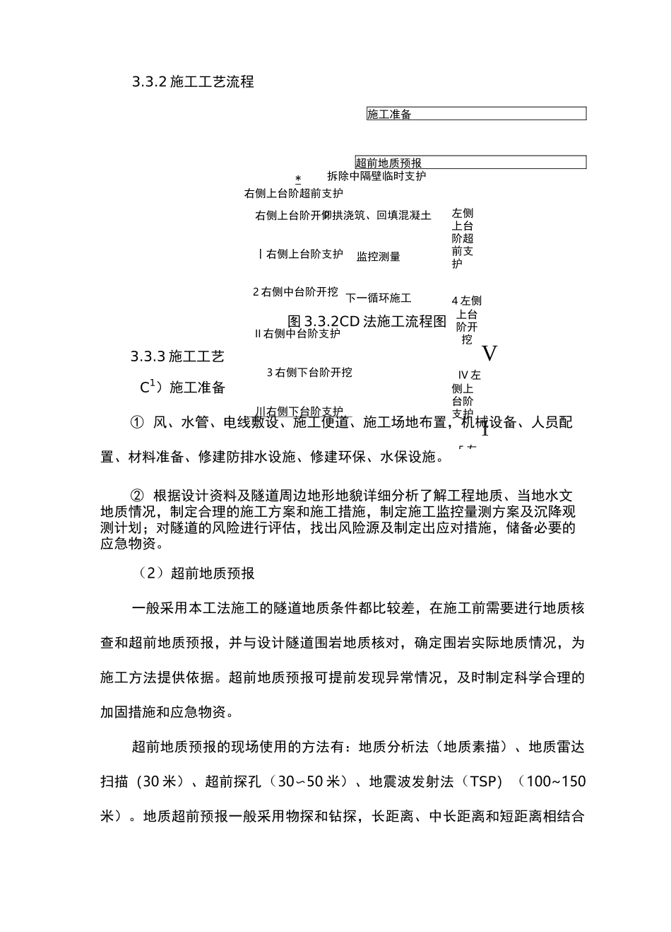 中隔壁法施工工艺(CD法)_第2页