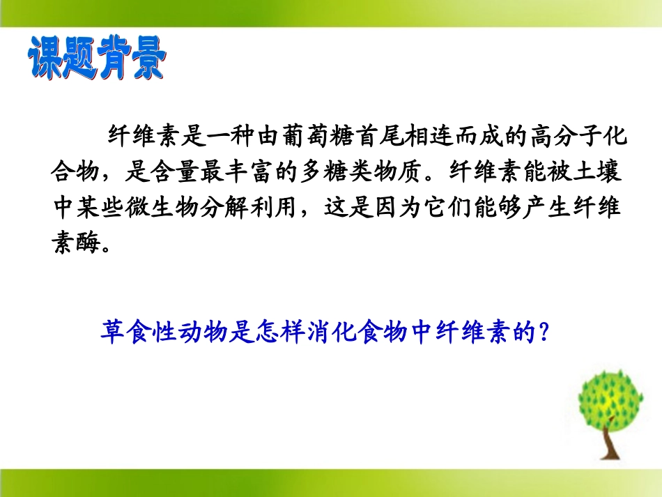 《分解纤维素的微生物的分离》参考课件_第2页