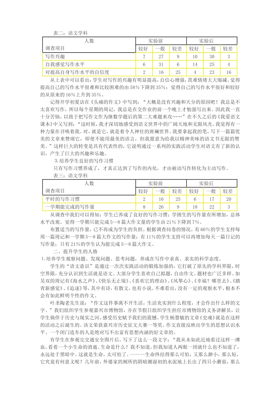 作文教学与综合实践活动课的整合研究修改_第2页