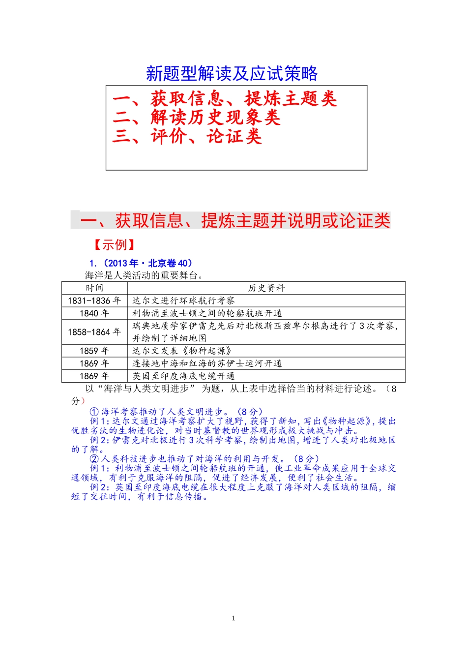 新题型解读及应试策略_第1页
