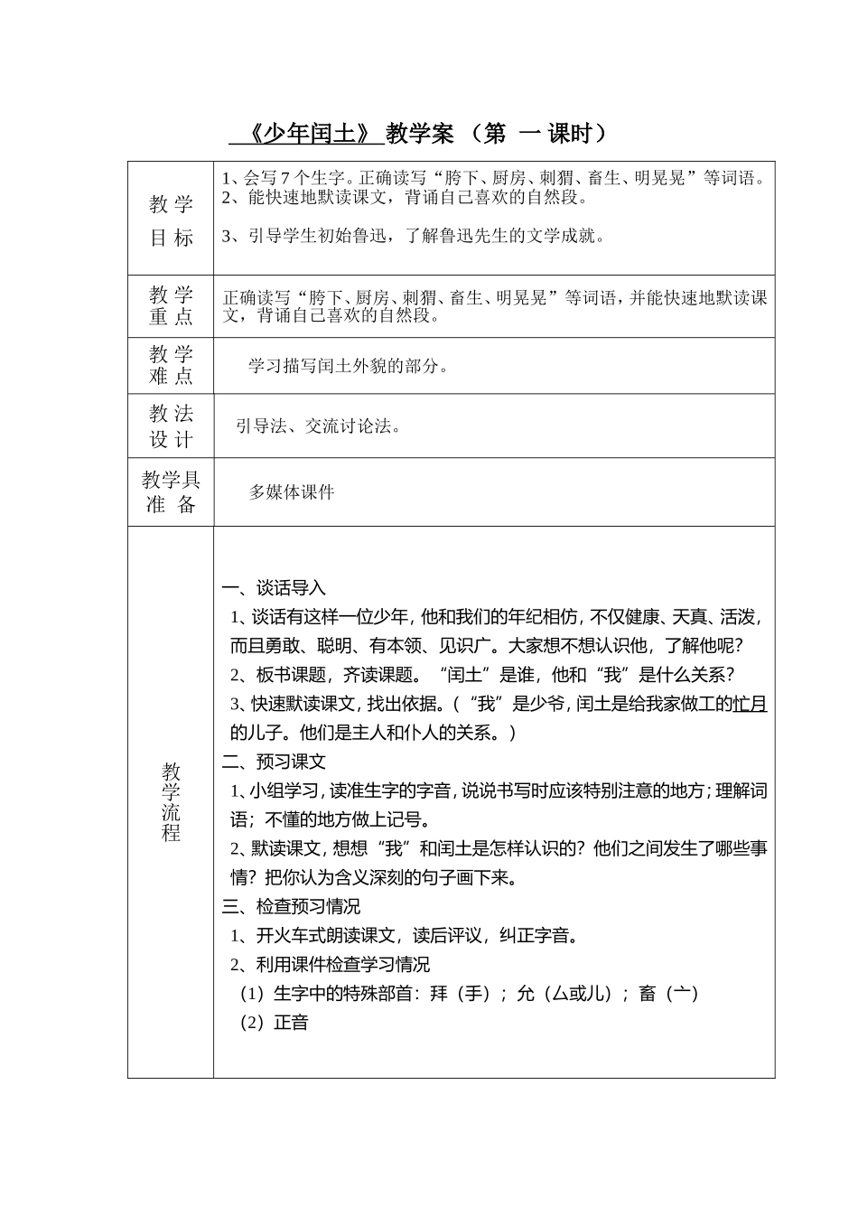 高效课堂教学案模板_第1页
