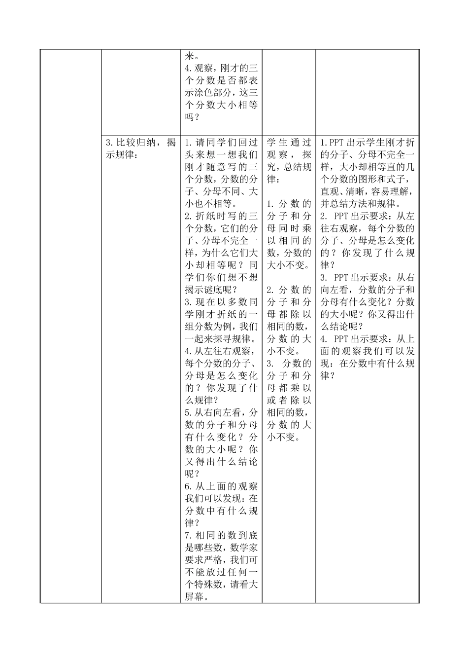 曹霞枝：分数的基本性质教学设计_第3页