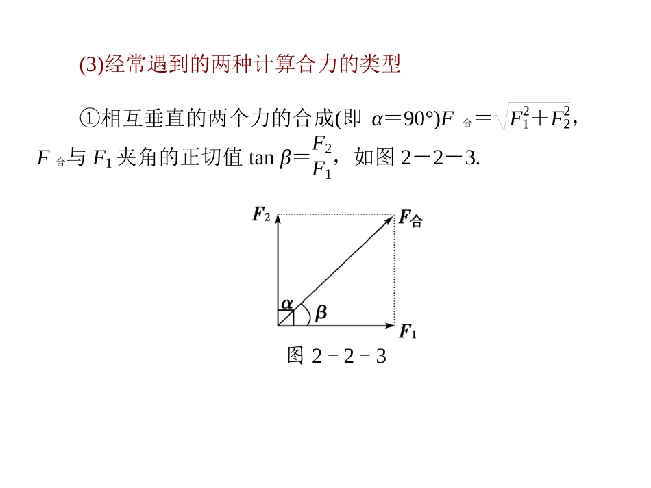 公开课《力的合成与分解》课件_第3页