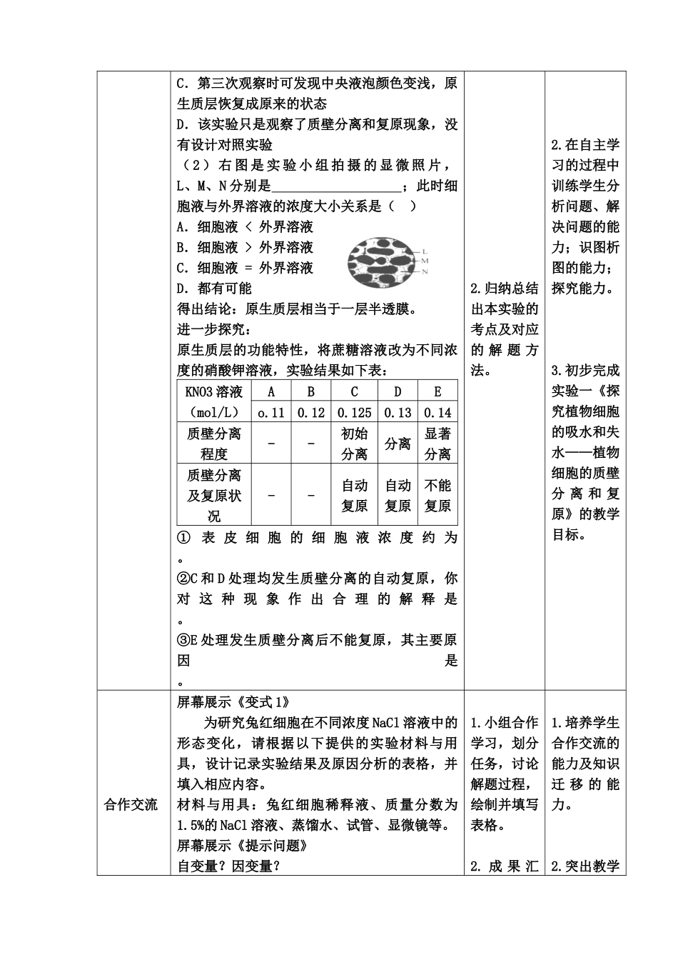 洋葱的“一材多用”教学设计_第2页