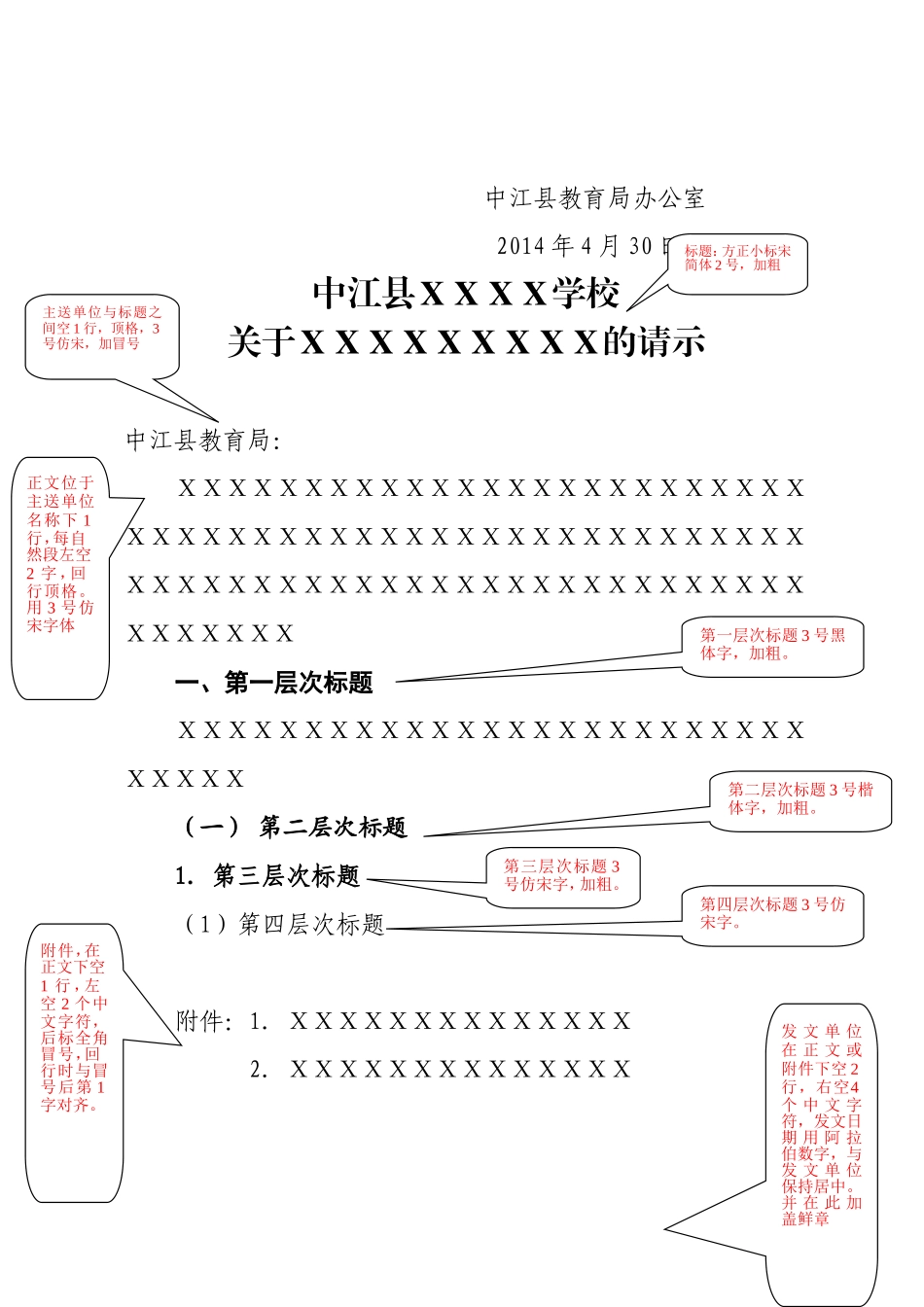 中江县教育局关于规范公文格式的通知_第3页