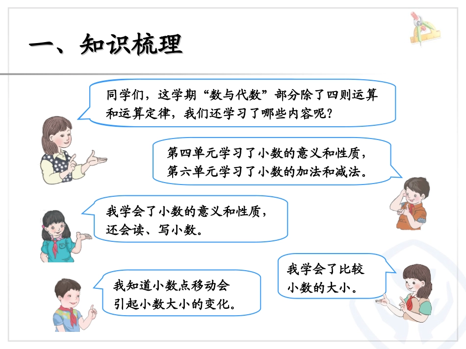 四年级数学下册总复习数与运算课件_第2页