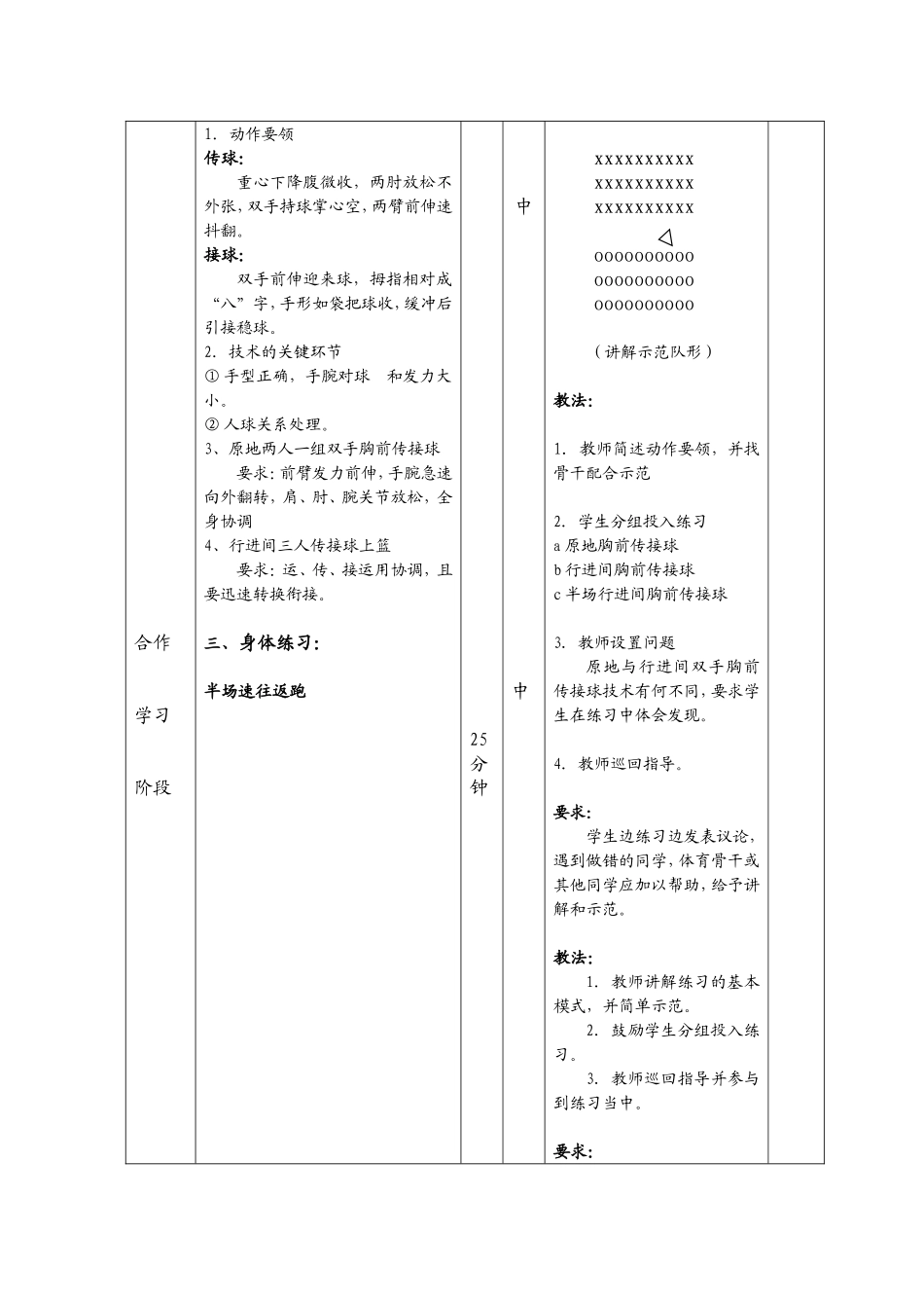 高二篮球模块迎评课教案_第2页