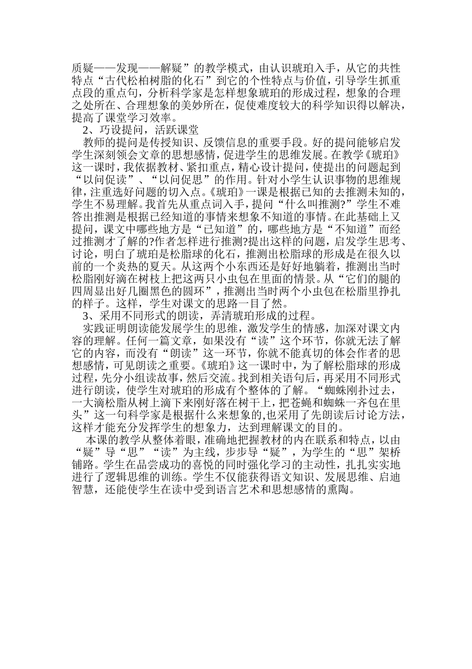 琥珀教学案例_第2页