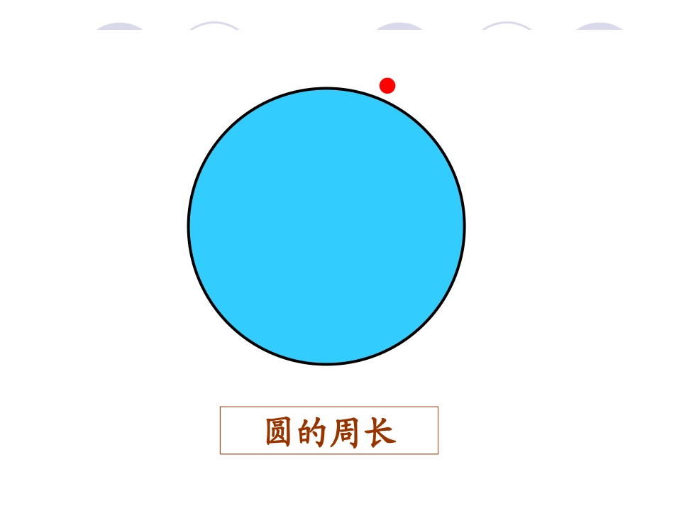 北师大版六年级上册：圆的周长李惠琴_第3页