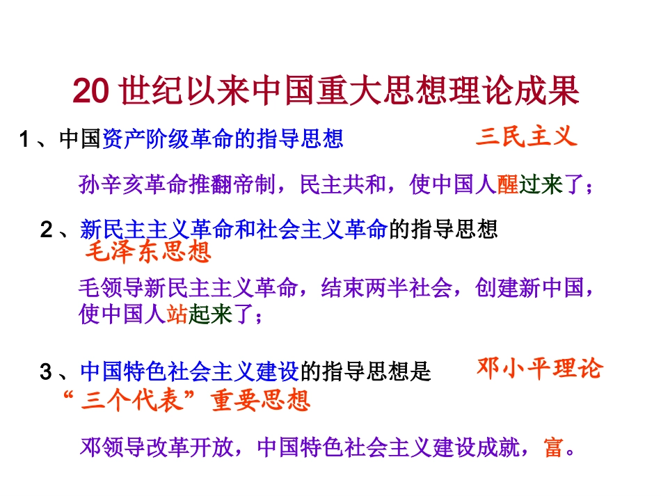 三民主义的形成和发展课件_第3页