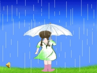 大班语言《听雨》