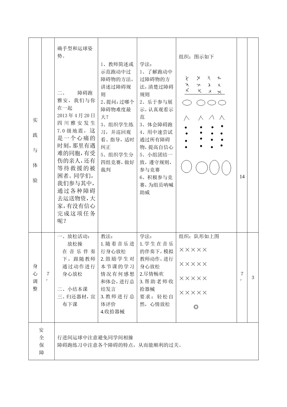 台州市体育教研活动公开课教案_第3页