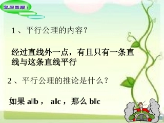 平行线的判定课件