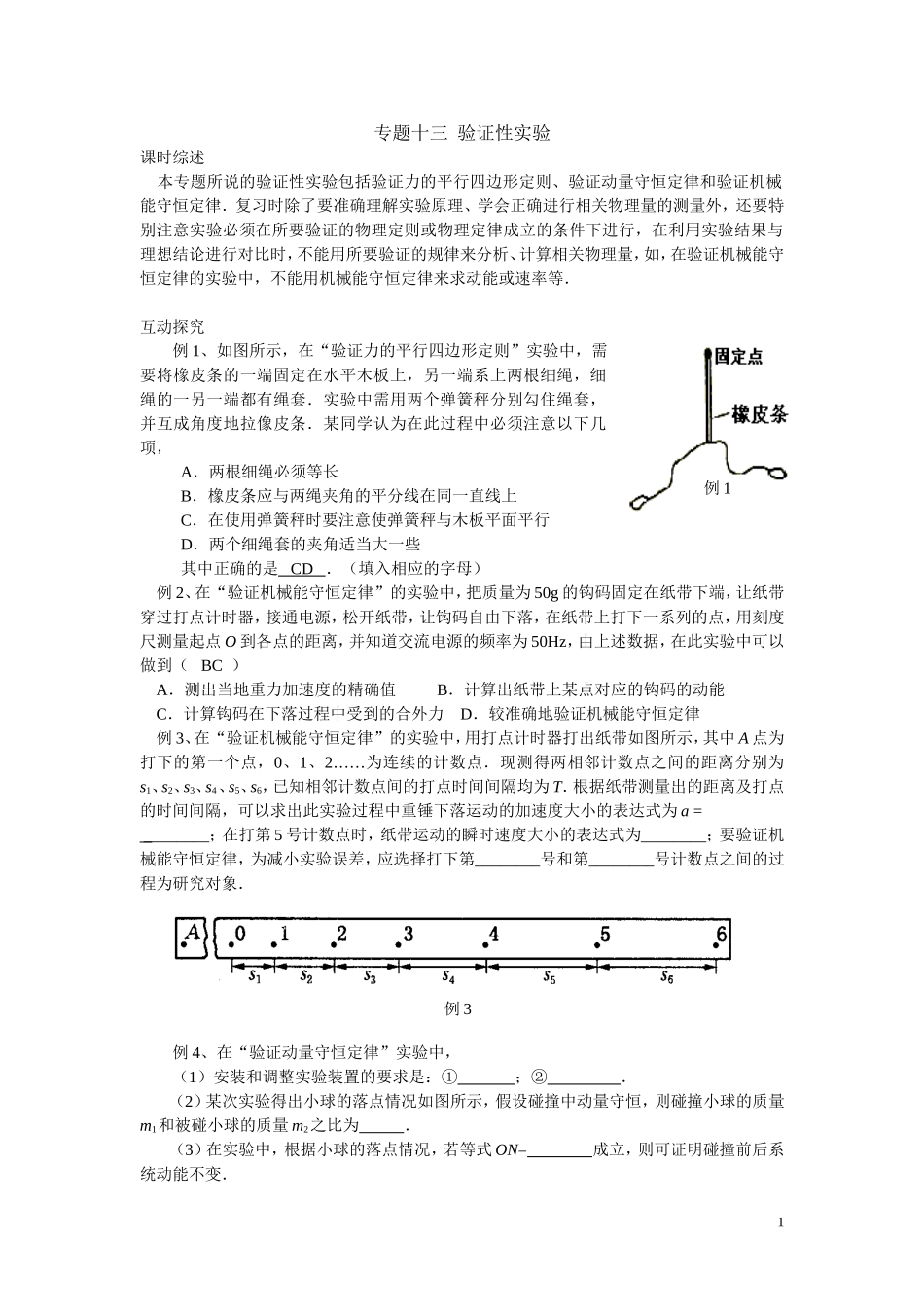 专题十三验证性实验_第1页