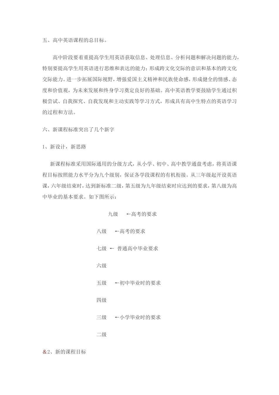 高中英语新课标解读_第3页