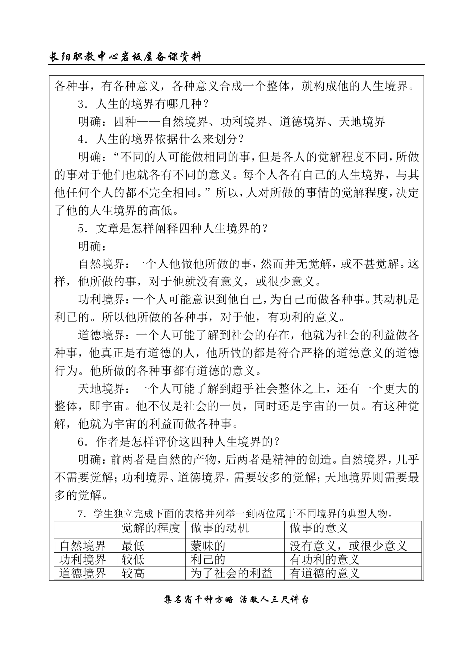 《人生的境界》_第3页