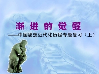 渐进的觉醒----中国近代政体变革的艰难历程