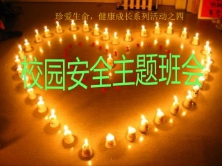 校园安全主题班会：生命诚可贵，安全大于天