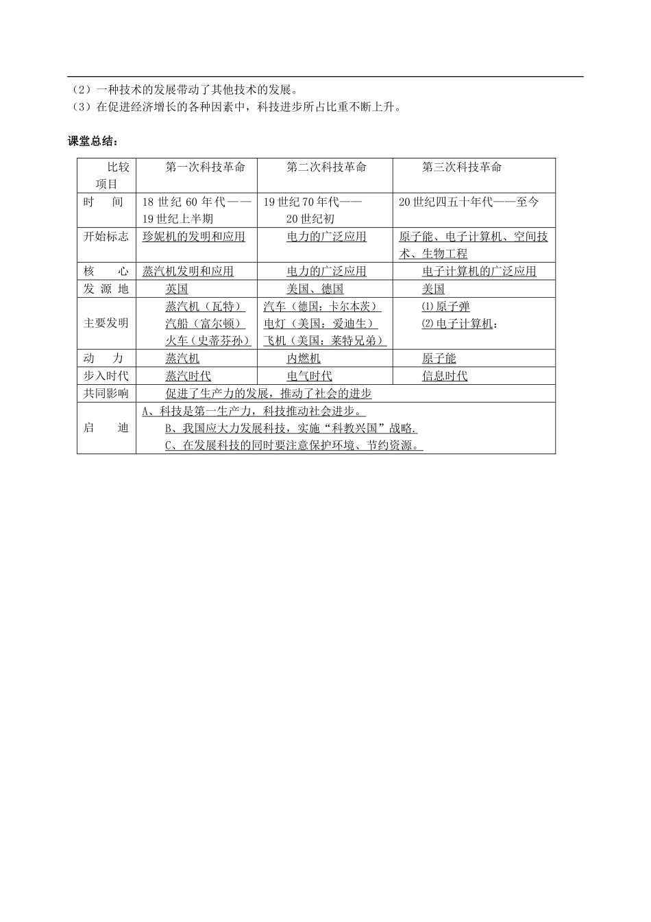 梦想成真的时代教案_第3页